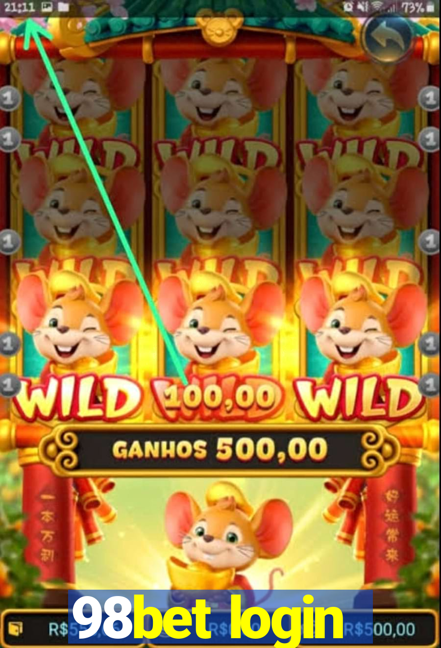 98bet login